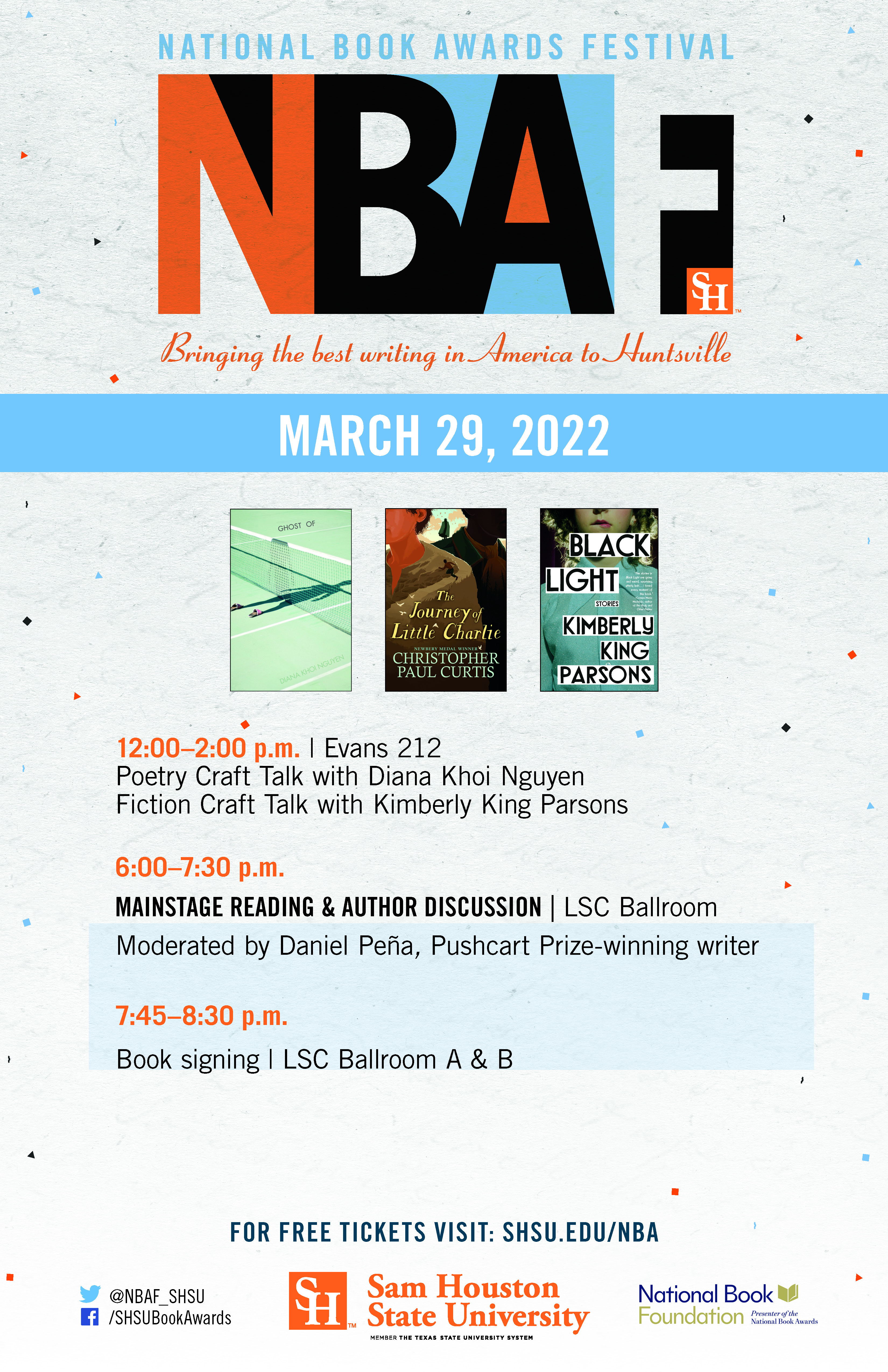 NBAF Schedule Poster